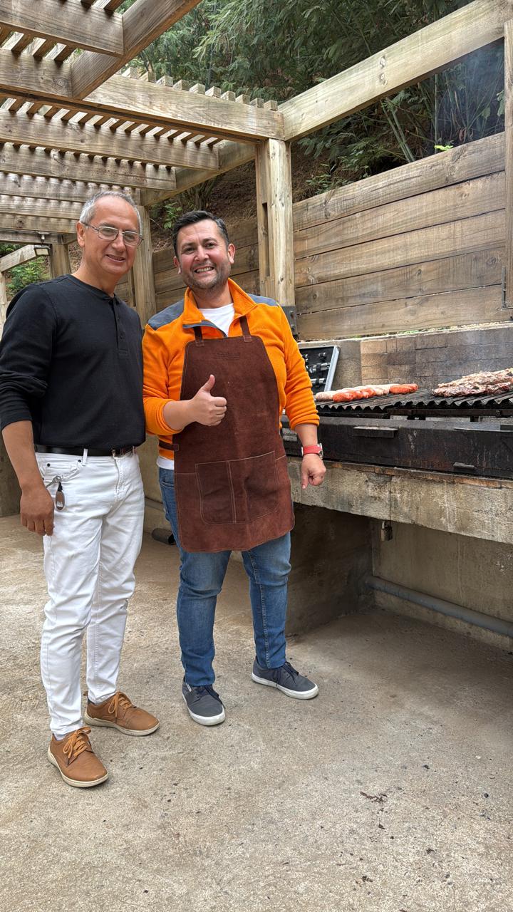 Asado anual del equipo Alinova